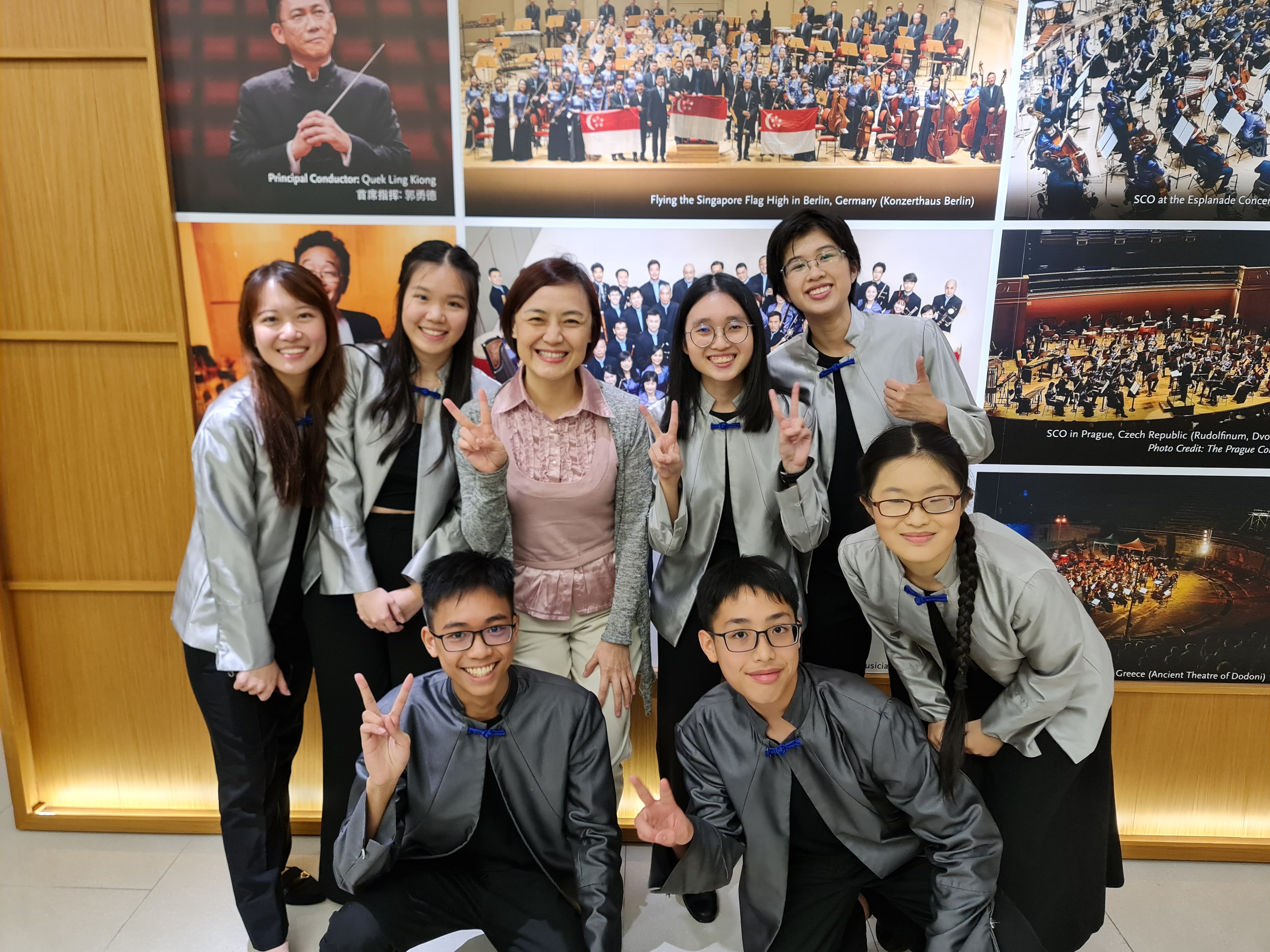 huayue snyco tour 20231202 Section Photo with Ms Xu Wenjing