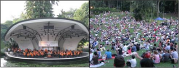 2013-03-27-1 新加坡华乐团与您一起在新加坡植物园感受夏日风情