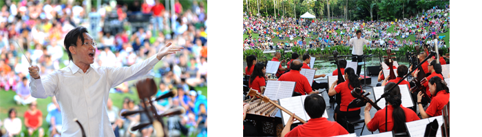 2014-10-07 新加坡华乐团绿荫乐鸣音乐会邀您在新加坡植物园一同忆童年！